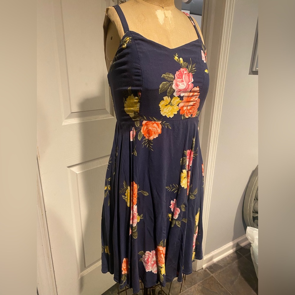 Women’s Blue Floral Dress